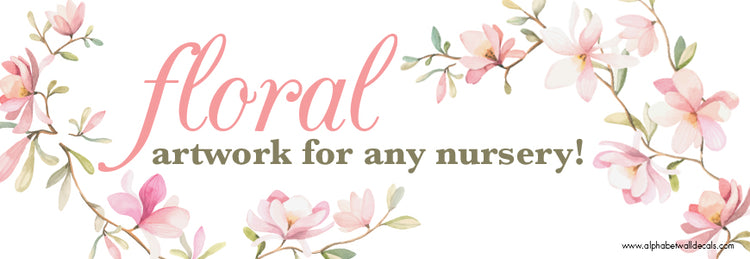 Floral Artwork for Any Nursery