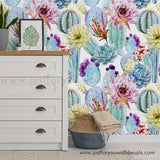 cactus peel and stick wallpaper removable 