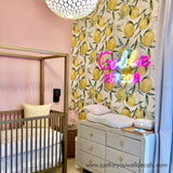girl nursery wallpaper
