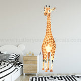giraffe wall decal