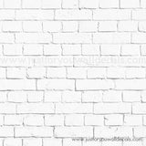 White brick peel and stick wallpaper, boy nursery wallpaper, black and white wallpaper, nursery wallpaper, stone wallpaper peel and stick, removable