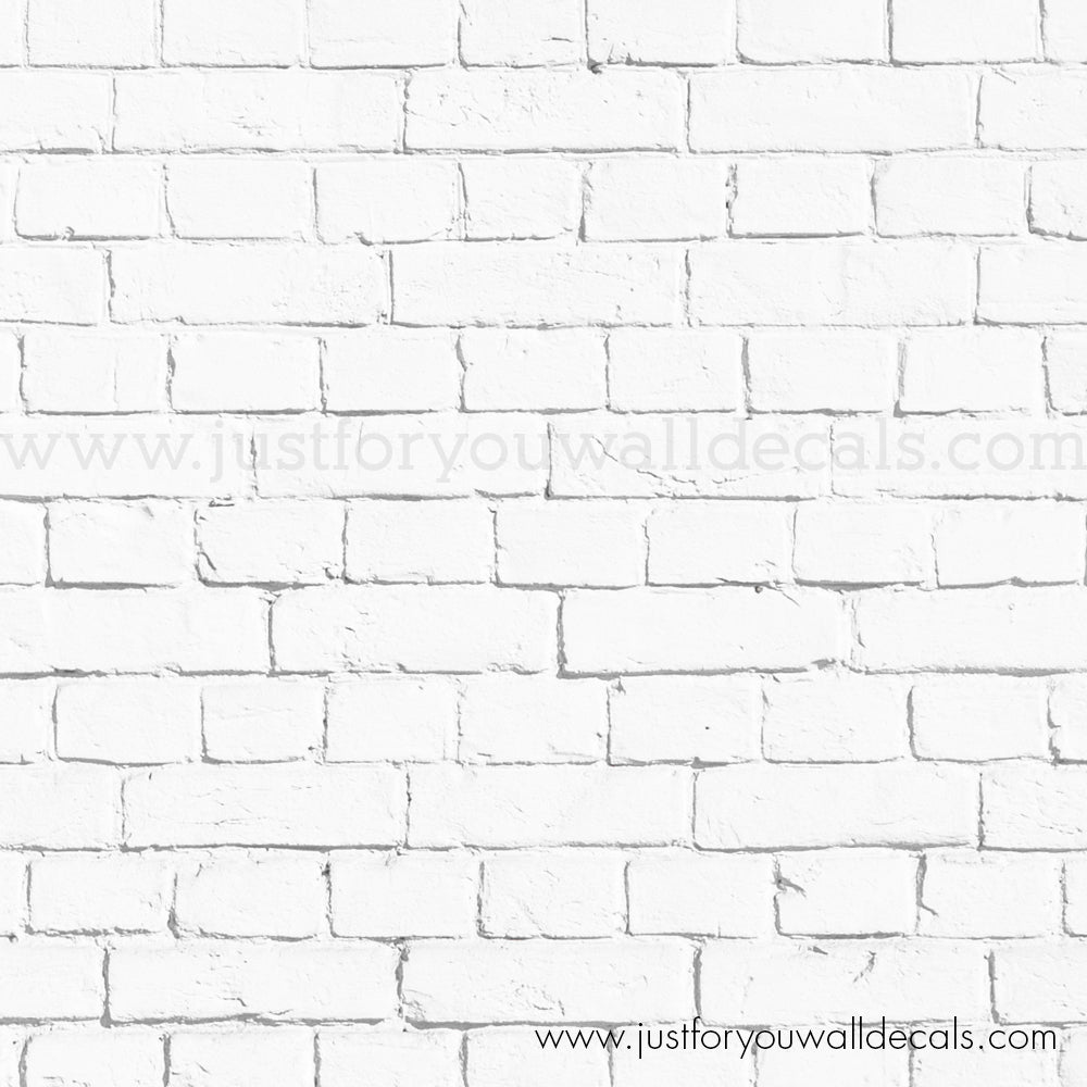 Sample White Brick Wallpaper