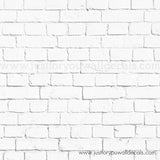 Sample White Brick Wallpaper