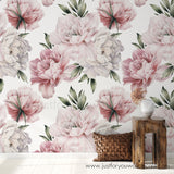 floral wallpaper peel and stick 