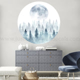 forest and trees wall decal