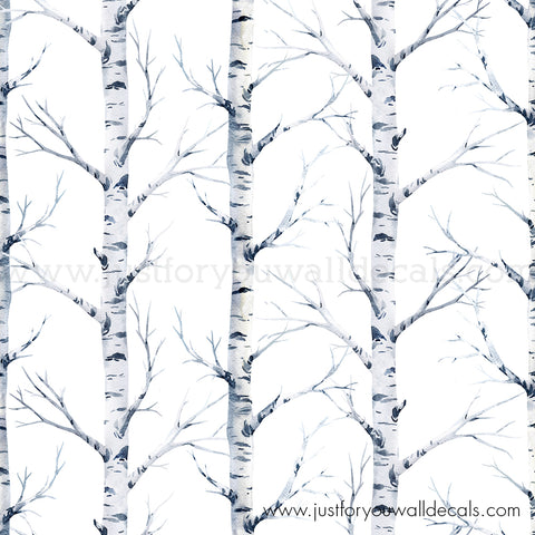 birch tree wallpaper