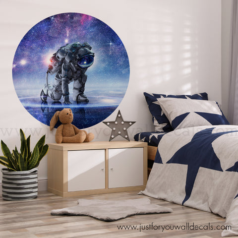 astronaut wall decal