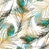 peacock bird peacock feather peel and stick wallpaper removable