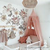 Wildflower Floral Wall Decals
