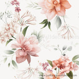 floral wallpaper nursery wallpaper